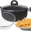 Platinum Frituurpan/ Friteuse - RVS - 24 Cm - 6.6L