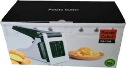 Merkloos Frietsnijder | Groentesnijder | Patatsnijder | Multifunctioneel | Met Handleiding | Sterke Messen | Wit -Merkloos Winkel 1200x656 12