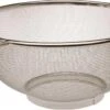 Merkloos RVS Keuken Vergiet/zeef 25 Cm - Keuken/koken Benodigdheden - Pasta/aardappels/groente Afgieten - Zeven/vergieten