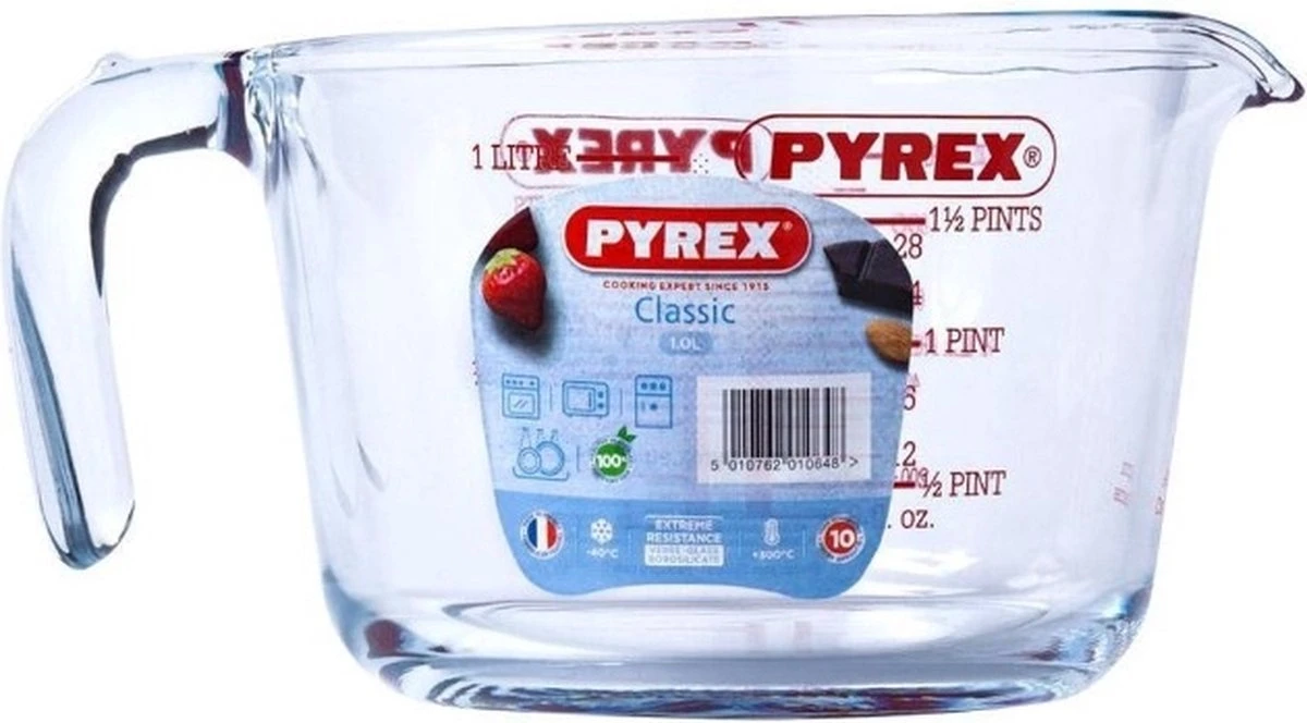 Maatbeker, Set Van 3 Stuks - Pyrex | Classic Prepware 3 Maatbeker, Set Van 3 Stuks - Pyrex | Classic Prepware - Afbeelding 3