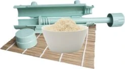 YUGN Sushi Set Sushi Bazooka En Sushi Matje Bamboe - Sushi Maker Sushi Kit - Sushimatje Sushi Mat - Cadeau Tip -Merkloos Winkel 1200x666 15