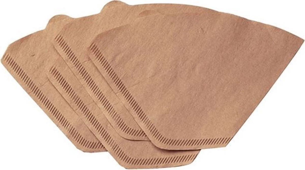 Koffiefilter Nr. 1x4 Bruin (100stuks) Melitta 2 Koffiefilter Nr. 1x4 Bruin (100stuks) Melitta - Afbeelding 2