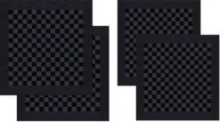 DDDDD Keukenset Antraciet - 6x Keukendoek 55x50 Cm + 6x Theedoek 65x65 Cm - Barbeque -Merkloos Winkel 1200x668