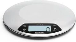 Brabantia Profile Keukenweegschaal - Rond - Met Kookwekker - RVS -Merkloos Winkel 1200x670 7