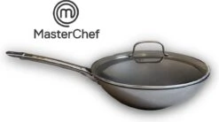 MasterChef / Jumbo - Wokpan - Met Glazen Deksel - 28 Cm - Inductie -Merkloos Winkel 1200x671