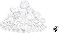 33-delige Bakvormpjes Set Kerstmis - Koekvormpjes - Hart/Ster/Bloem/Vlinder Uitsteekvormpjes - Decoratie Vormen - Koekjes - Bakken