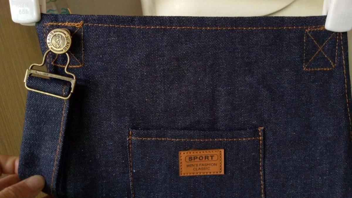 Merkloos Denim Schort - Dames - Heren - Spijkerstof - Keuken Schort - Koken - Koks Schort - Hobby - BBQ - Hip - CADEAU TIP! 2 Merkloos Denim Schort - Dames - Heren - Spijkerstof - Keuken Schort - Koken - Koks Schort - Hobby - BBQ - Hip - CADEAU TIP! - Afbeelding 2