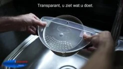 Afgieter – Veilig Afgieten – Solide Compacte Keuken Afgietdeksel - Afgiethulp - Keuken Zeef - Transparant - Koken -Merkloos Winkel 1200x675 62