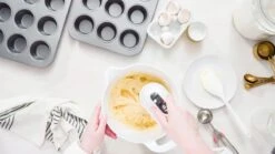 Alpina Set 4x Mengkom/ Beslagkom - Met Handvat - 1,2-1,65-2,4-3 Liter - Antislip - Wit En Grijs -Merkloos Winkel 1200x675 71