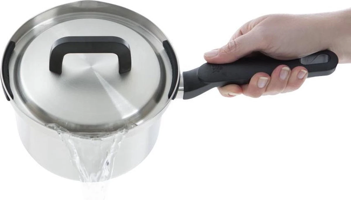 BK Flow Cool Pannenset - 4-delig – RVS Deksels - Veilig Afgietsysteem - Geschikt Voor Alle Warmtebronnen 11 BK Flow Cool Pannenset - 4-delig – RVS Deksels - Veilig Afgietsysteem - Geschikt Voor Alle Warmtebronnen - Afbeelding 11