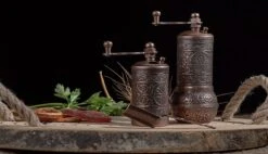 Zout En Pepermolen Set - Kruidenmolen - Pepermolen Molen - Pepermolen - Kruidenmolen - Zoutmolen - Koffiebonenmolen - Kruidenmolen Handleiding - (Antiek Koper) -Merkloos Winkel 1200x688 1