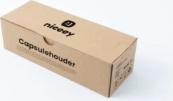Niceey Capsule Houder - Cuphouder Voor Nespresso - 32 Capsules - RVS - Zwart -Merkloos Winkel 1200x704 10