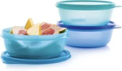 Tupperware Ruimtesschaaltjes / Mengkommen 600 Ml (Set Van 3)