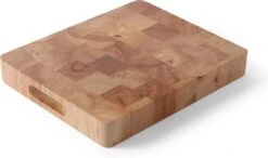 Hendi Snijplank Hout - Rubberwood - 32,5x26,5x(H)4,5cm