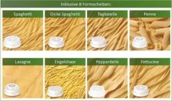 Philips Avance Collection Pastamachine, 8 Vormpjes, Grijs (HR2382/15) -Merkloos Winkel 1200x711 13