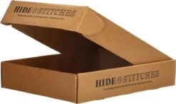 Old West BBQ Schort Barbecue Schort Leer - Bruin -Merkloos Winkel 1200x712 1