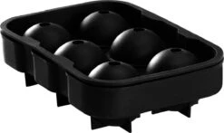 Merkloos 6 X Ice Ball Maker - Siliconen Dienblad Met Deksel - Makkelijk In Te Vullen, Te Gebruiken En Te Reinigen - 6 Ronde Ijsblokjes - Vaatwasmachinebestendig - Gebruik Voor Gin, Whisky & Cocktails - Zwart -Merkloos Winkel 1200x712 9