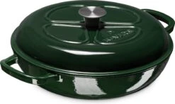 Navaris Gietijzeren Stoofpan Met Deksel- 3,5 Liter Gietijzeren Ovenschaal Van Email - Geschikt Voor Alle Warmtebronnen - Groen 10 Navaris Gietijzeren Stoofpan Met Deksel- 3,5 Liter Gietijzeren Ovenschaal Van Email - Geschikt Voor Alle Warmtebronnen - Groen -Merkloos Winkel 1200x716 3