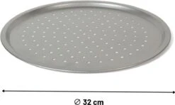 Orange85 Bakplaat - Rond - Pizzaplaat - Pizzavorm - Bakplaat Voor Oven - Zilver - Keuken -Merkloos Winkel 1200x717 3
