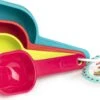 Maatschepjes/maatlepeltjes Set Van 4x Stuks Kunststof - Handige Keuken Spullen - Inhoudsmaten 60/80/120/240 Ml/gram