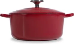 BK Bourgogne Braadpan Ø 20 Cm - Rood - Gietijzer - Inductie -Merkloos Winkel 1200x722 2