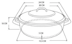 Sola - Braadpan Cm Oranje/rood Gietijzer -Merkloos Winkel 1200x727 3