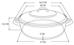 Sola Braadpan Fair Cooking - Ø 28 Cm - Zwart/wit - Aluminium - Antiaanbaklaag -Merkloos Winkel 1200x727 7