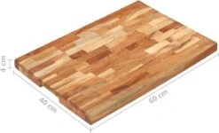 VidaXL Hakblok 60x40x4 Cm Massief Acaciahout -Merkloos Winkel 1200x728 6