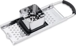 Navaris Handige Spätzlerasp Van Rvs - Spätzle Maker - Rasp Om Spaetzle Mee Te Maken - Met Comfortabele Handgreep - Vaatwasserbestendig