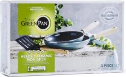 GreenPan Mayflower Koekenpannenset Ø 20cm + Ø 24cm + 1 Accessoire - Lichtblauw - Inductie - PFAS-vrij -Merkloos Winkel 1200x730 5