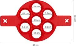 Merkloos Pannenkoeken Maker – Siliconen Bakvorm – Pannenkoek Vorm -Merkloos Winkel 1200x731 5