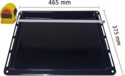 ICQN Ovenbakplaat - Set Van 2 - 460x370x30 Mm - Geëmailleerd -Merkloos Winkel 1200x732 3