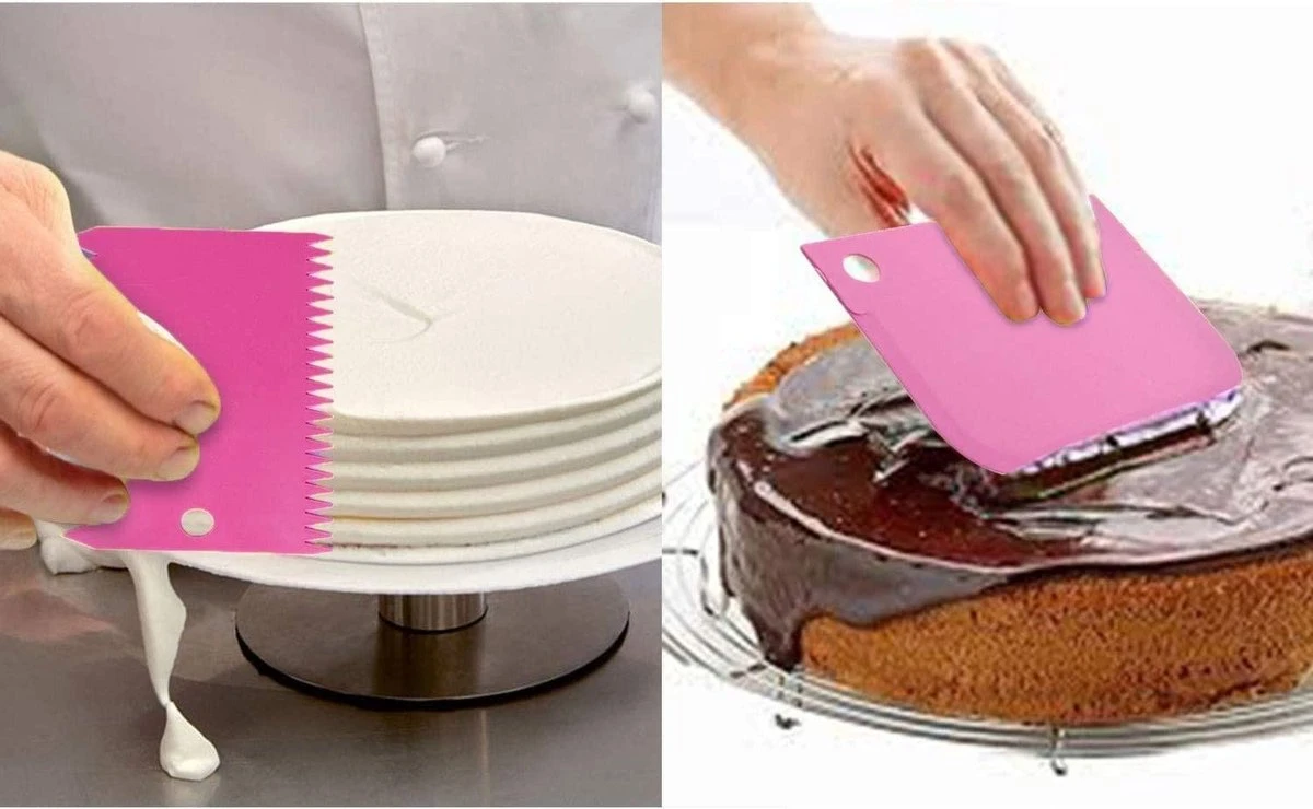 Taart En Cake Decoratie Set – Taart Bakken Accessoires Set – Taartversiering - Draaiplateau - RVS Spuitmondjes - 112 Delige 7 Taart En Cake Decoratie Set – Taart Bakken Accessoires Set – Taartversiering - Draaiplateau - RVS Spuitmondjes - 112 Delige - Afbeelding 7