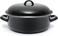 CasaLupo Emaille Braadpan Cooking - ø 26 Cm / 5 Liter 19 CasaLupo Emaille Braadpan Cooking - ø 26 Cm / 5 Liter -Merkloos Winkel 1200x744 7