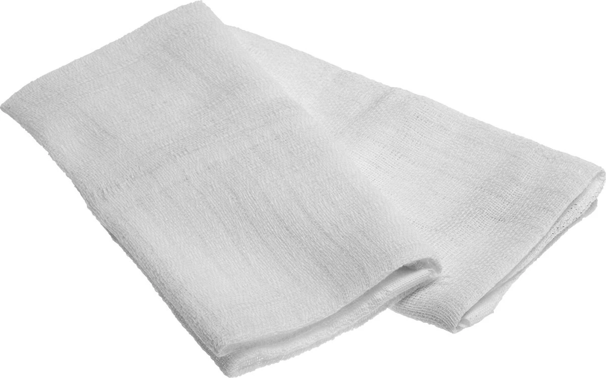 Puurmaken Kaasdoeken 40x40cm 2 Stuks | Filteren Van Vloeistoffen| Kaas Maken 2 Puurmaken Kaasdoeken 40x40cm 2 Stuks | Filteren Van Vloeistoffen| Kaas Maken - Afbeelding 2