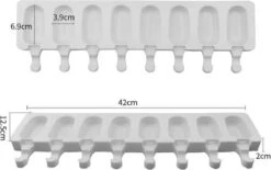 Merkloos Magnum Pops 8 | Ijsjes Vorm | Siliconen Mal| Cake Mould | Magnum Mold Vorm Silicone | Magnums Maker | Chocoladevorm -Merkloos Winkel 1200x752 11