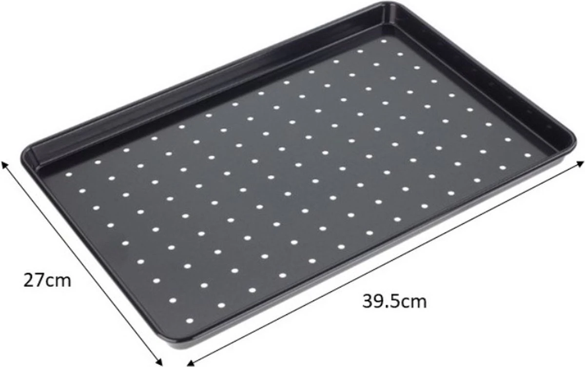 Crisper Tray Bakplaat, Geperforeerd, 39.5 X 27 X 2 Cm - Tala | Performance 2 Crisper Tray Bakplaat, Geperforeerd, 39.5 X 27 X 2 Cm - Tala | Performance - Afbeelding 2