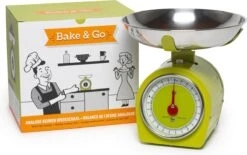 Weegschaal RETRO Groen - BAKE&GO / BALANCE De Cuisine Analogue 0,8l