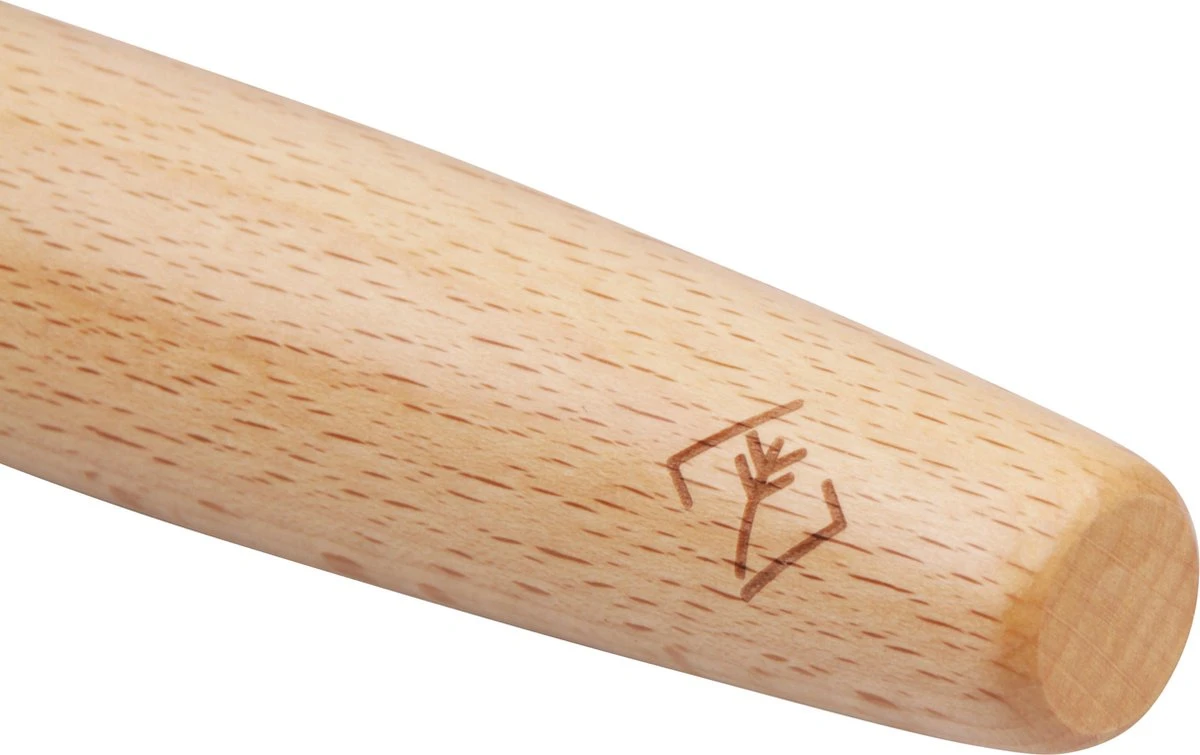 Drengr Deegroller - Rolstok Van Hoge Kwaliteit - Duurzaam Beuken Hout - 40cm X 3,5cm 9 Drengr Deegroller - Rolstok Van Hoge Kwaliteit - Duurzaam Beuken Hout - 40cm X 3,5cm - Afbeelding 9