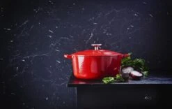 BK Bourgogne Braadpan Ø 20 Cm - Rood - Gietijzer - Inductie -Merkloos Winkel 1200x756 2