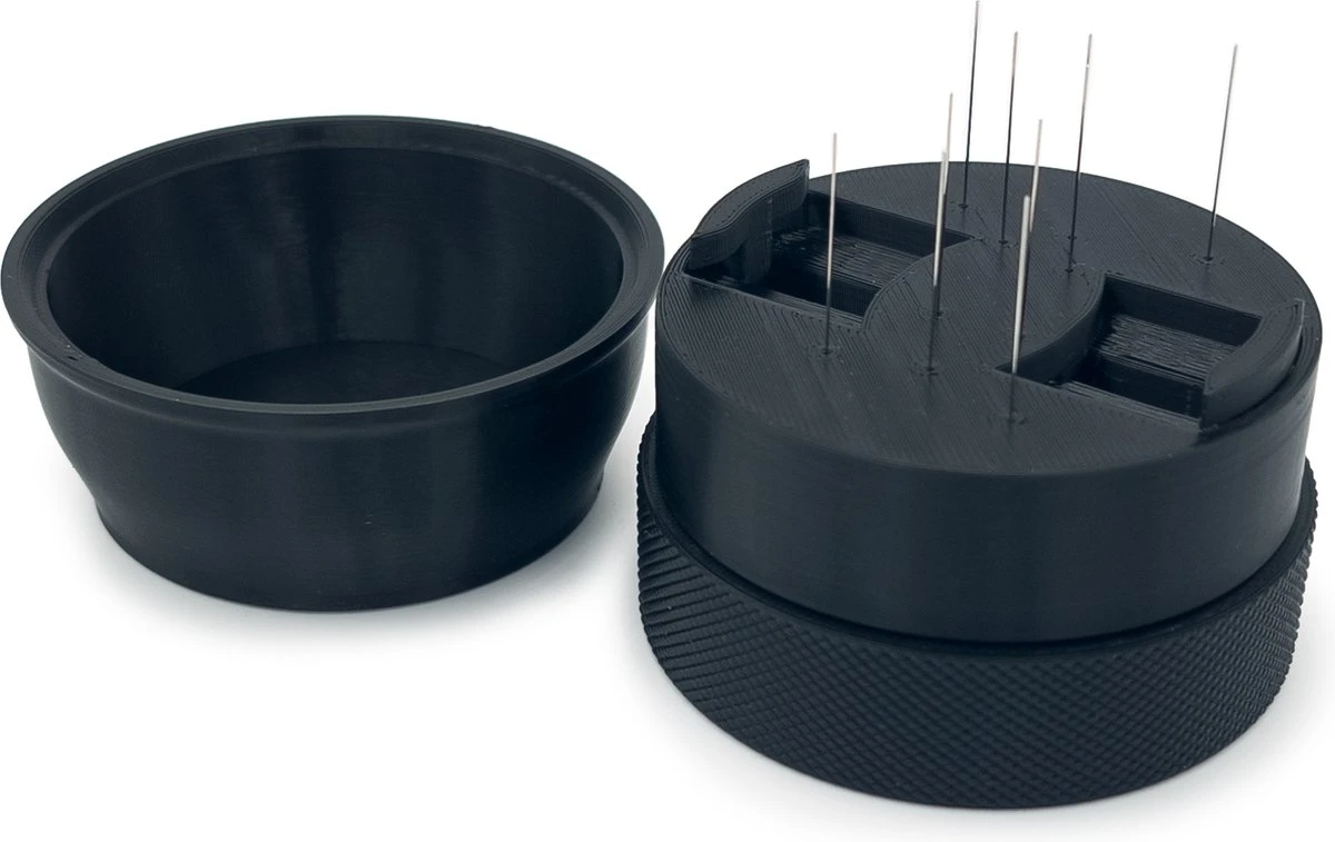 Azhora Twist WDT Tool Met 10 Naalden - Weiss Distribution Technique - Espresso Distributie Tool - Koffie Verdeler 4 Azhora Twist WDT Tool Met 10 Naalden - Weiss Distribution Technique - Espresso Distributie Tool - Koffie Verdeler - Afbeelding 4