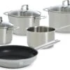 BK Bistro Pannenset - 5-delig - Incl. Koekenpan 24 Cm - PFAS Vrij
