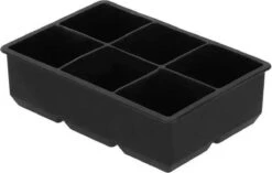 Buxibo - Luxe IJsblokvormen - Set Van 4 - Ice Cube Tray - 6 IJsblokken – IJsblokjes Vorm Met Deksel - Siliconen - Zwart -Merkloos Winkel 1200x763 13