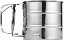 Professionele RVS Meelzeef - Bloemzeef - Poedersuikerzeef - Suikerzeef - Bakgerei - Stooier - Keuken Tafel -Roestvrij Staal - Draai Meel Zeef - Bloem Zeef - Poedersuiker Zeef - -Merkloos Winkel 1200x764 10