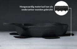 Belluci 6 Stuks Pannenbeschermer Zwart Met Anti Slip - Pannenonderzetter Hittebestendig - Pannen Beschermers Tussenlegger - Onderzetters - Ø38cm 14 Belluci 6 Stuks Pannenbeschermer Zwart Met Anti Slip - Pannenonderzetter Hittebestendig - Pannen Beschermers Tussenlegger - Onderzetters - Ø38cm -Merkloos Winkel 1200x764 16
