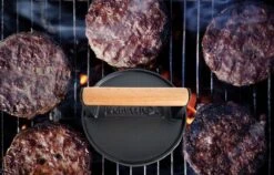 Schutzit - Hamburgerpers XL - Gietijzer - Extra Zwaar - 17,5 Cm - BBQ Accesoires - Hamburgermaker - Grill Hamburger Press - Smash Burger Maker -Merkloos Winkel 1200x766 5