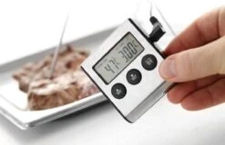 *** Digitale Keukenthermometer - Vleesthermometer- Braad Thermometer/timer - Met Timer Functie -20 °C Tot 250 °C- Incl. Timer, Warmte Alarm - Van Heble® *** -Merkloos Winkel 1200x776 16