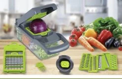 IM GOODS Multifunctionele Groentesnijder - Mandoline - Uiensnijder - Groentensnijder - Keukensnijder - Snijmachine Groenten 12 Delig -Merkloos Winkel 1200x782 6