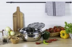 Edënbërg Classic Line - Japanse Frituurpan Met Thermometer - 3.4 Liter - Friteuse/Frituurpot RVS -Merkloos Winkel 1200x783 3