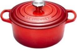 Le Creuset Gietijzeren Braadpan - 26cm 5,3 L - Kersenrood -Merkloos Winkel 1200x792